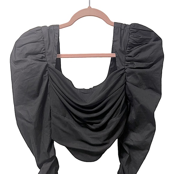 H:OURS NWOT Mona Top In Black Size XS - Picture 8 of 11